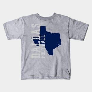 Dallas Football Vintage Style Kids T-Shirt